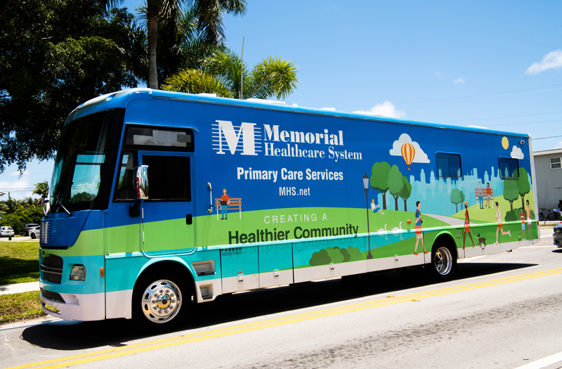 Mobile Health Center bus